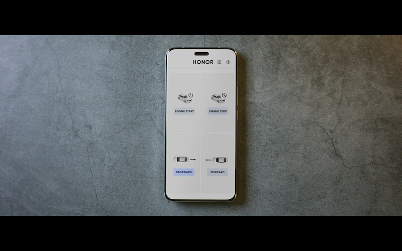 HONOR Eye-Control Car demostracion app