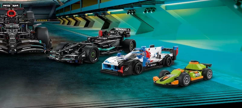 LEGO x McLaren, Mercedes-AMG y BMW sets