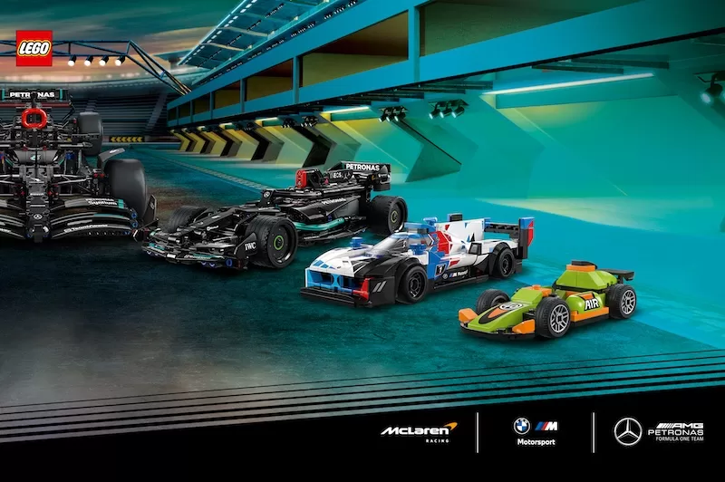 LEGO presenta nuevos sets de McLaren, Mercedes-AMG y BMW