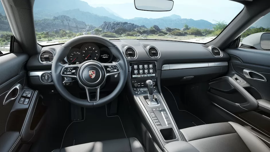 Porsche 718 Cayman Style Edition interior