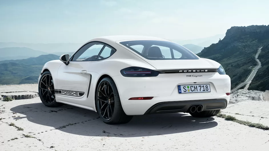 Porsche 718 Cayman Style Edition trasera