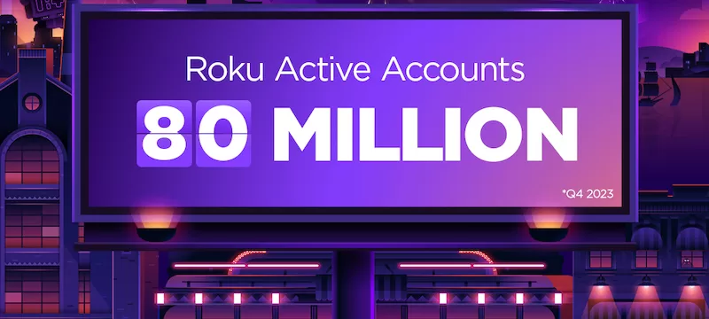 Roku 80 millones de cuentas