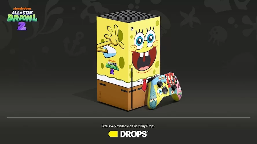 Bob Esponja Xbox Series X – Nickelodeon All-Star Brawl 2 Special Edition Bundle