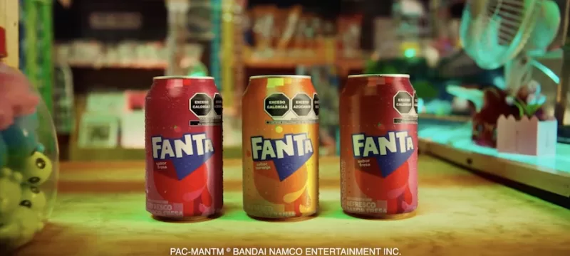 Fanta x PAC-MAN embases