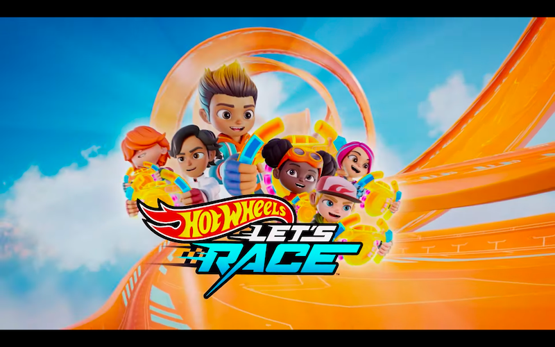 Mattel trae la nueva serie Hot Wheels Let’s Race exclusiva para Netflix