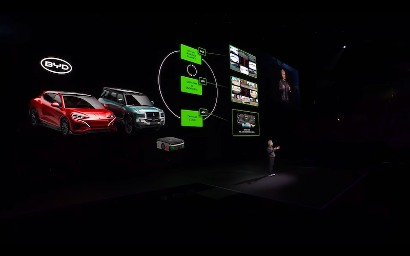 NVIDIA DRIVE Thor marcas
