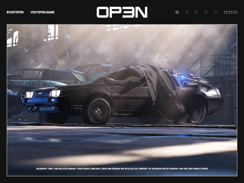 OPEN DeLorean