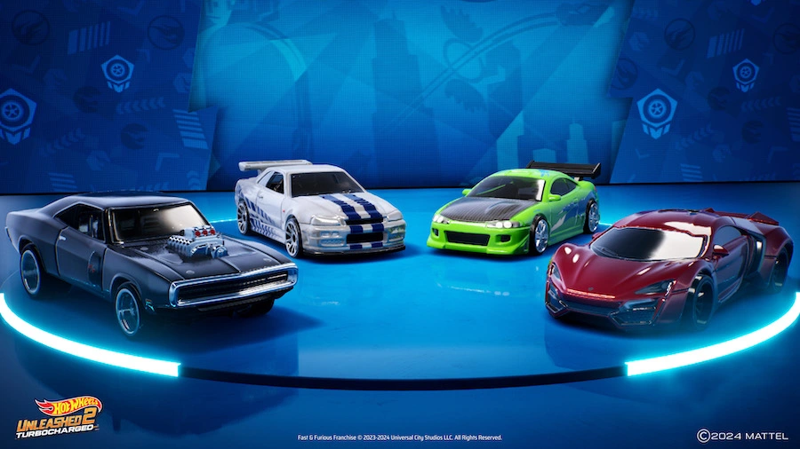 Hot Wheels Unleashed 2: Turbocharged con un autos de Fast & Furious