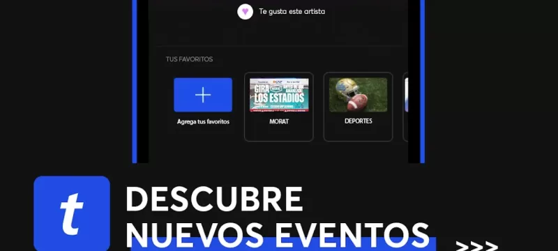 APP Ticketmaster Global Mexico