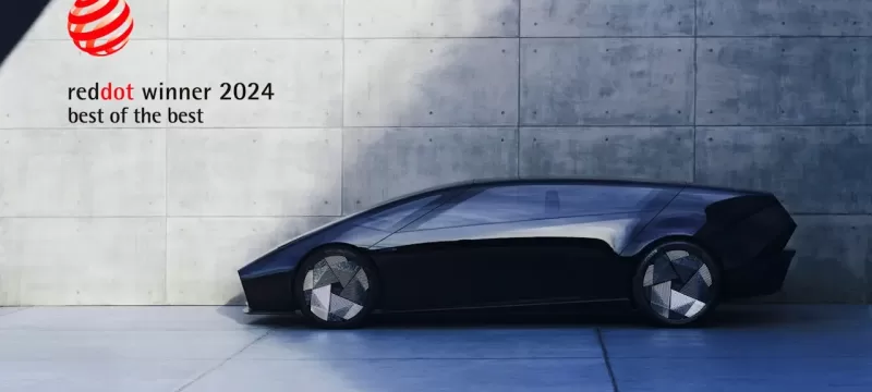 Honda Serie 0 Model Saloon Red Dot