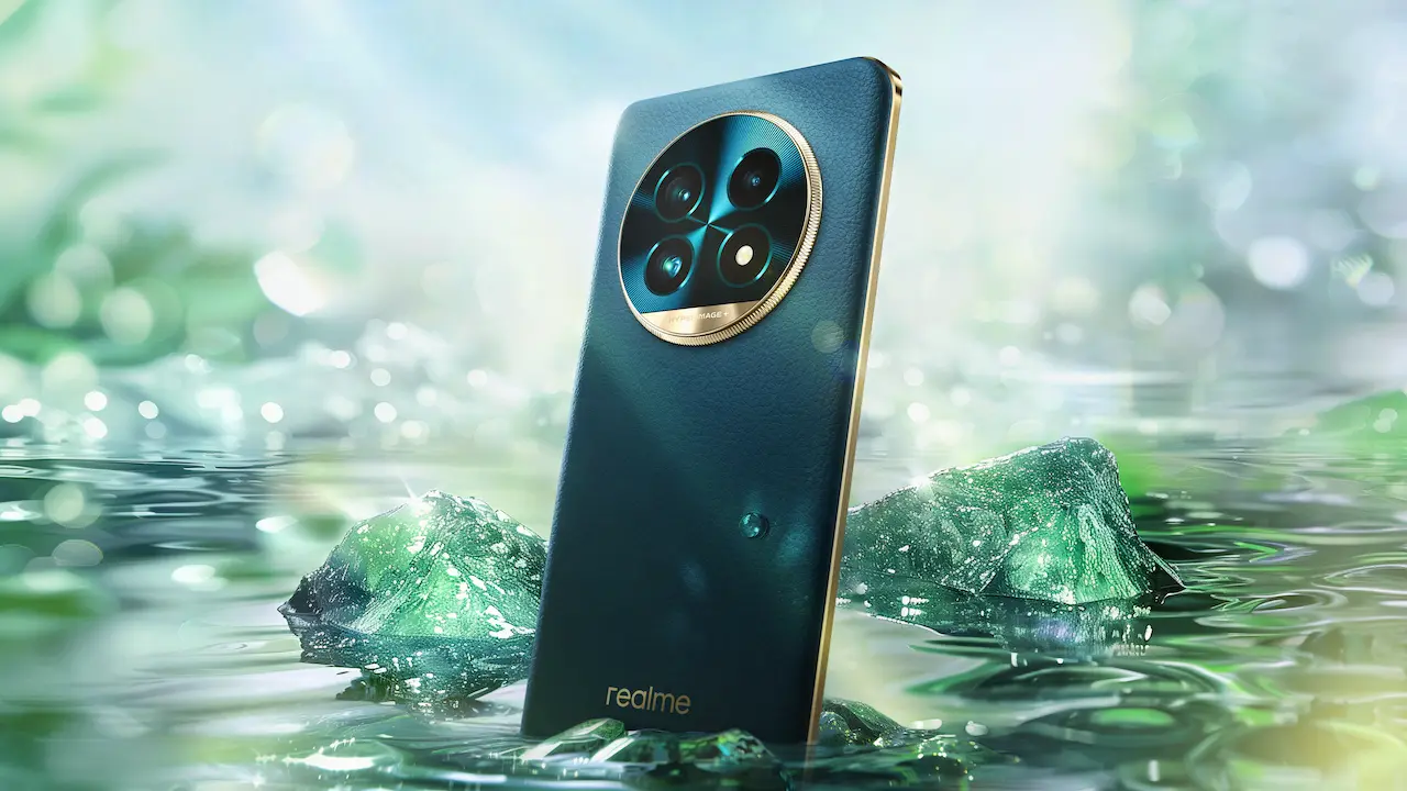 Camara Ultra Nítida realme 13 Pro+ Amber Green