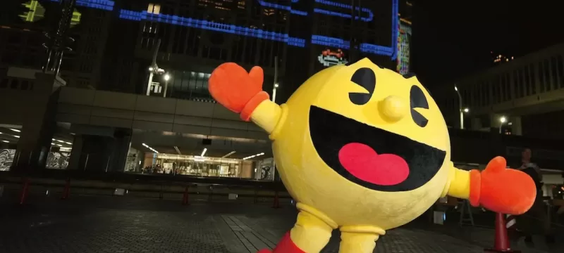 PAC-MAN Eats Tokio PAC-MAN