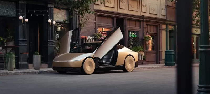 Tesla Cybercab puertas