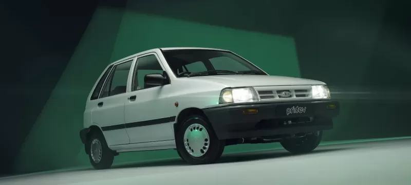 kia Pride EV Restomod