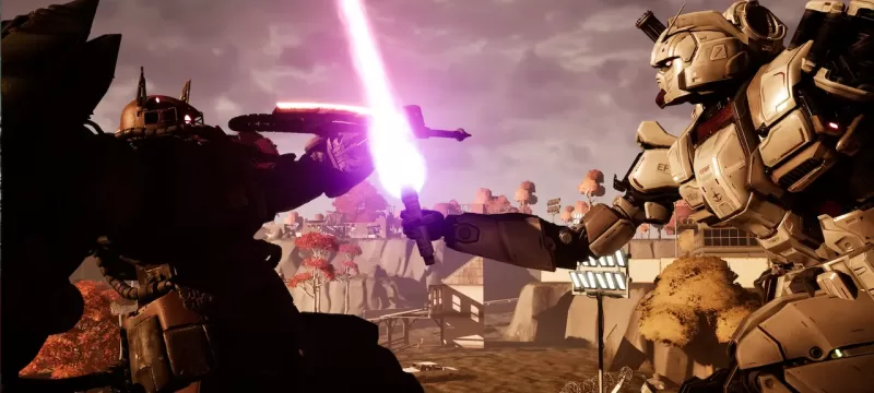 Gundam Requiem for Vengeance Red vs Blue Fortnite