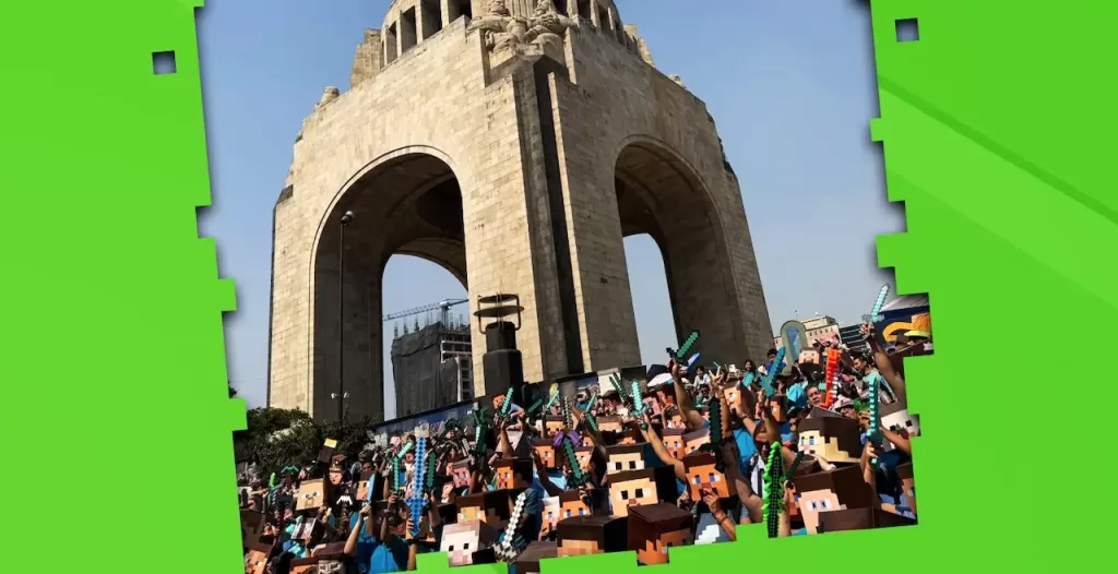 Xbox México y Minecraft Guinness