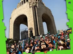 Xbox México y Minecraft Guinness