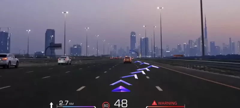 realidad aumentada de LG para autos