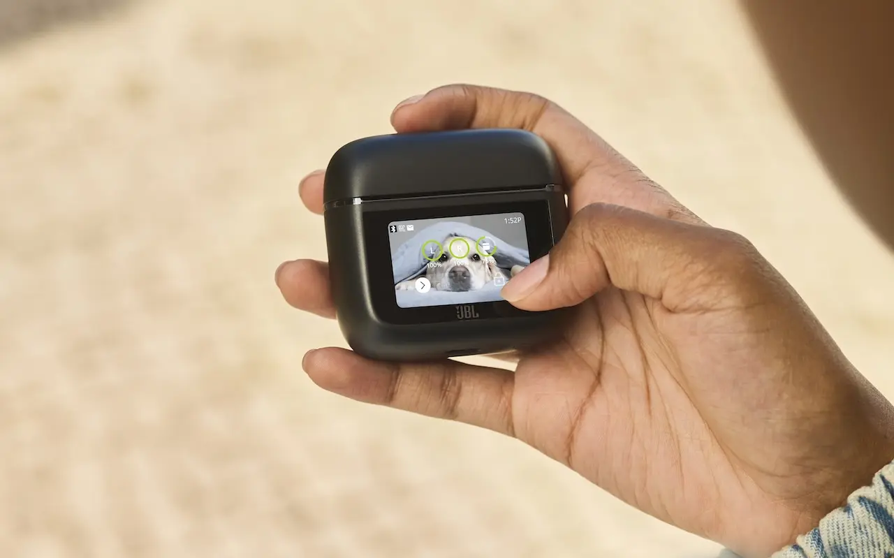 JBL Tour PRO 3 pantalla