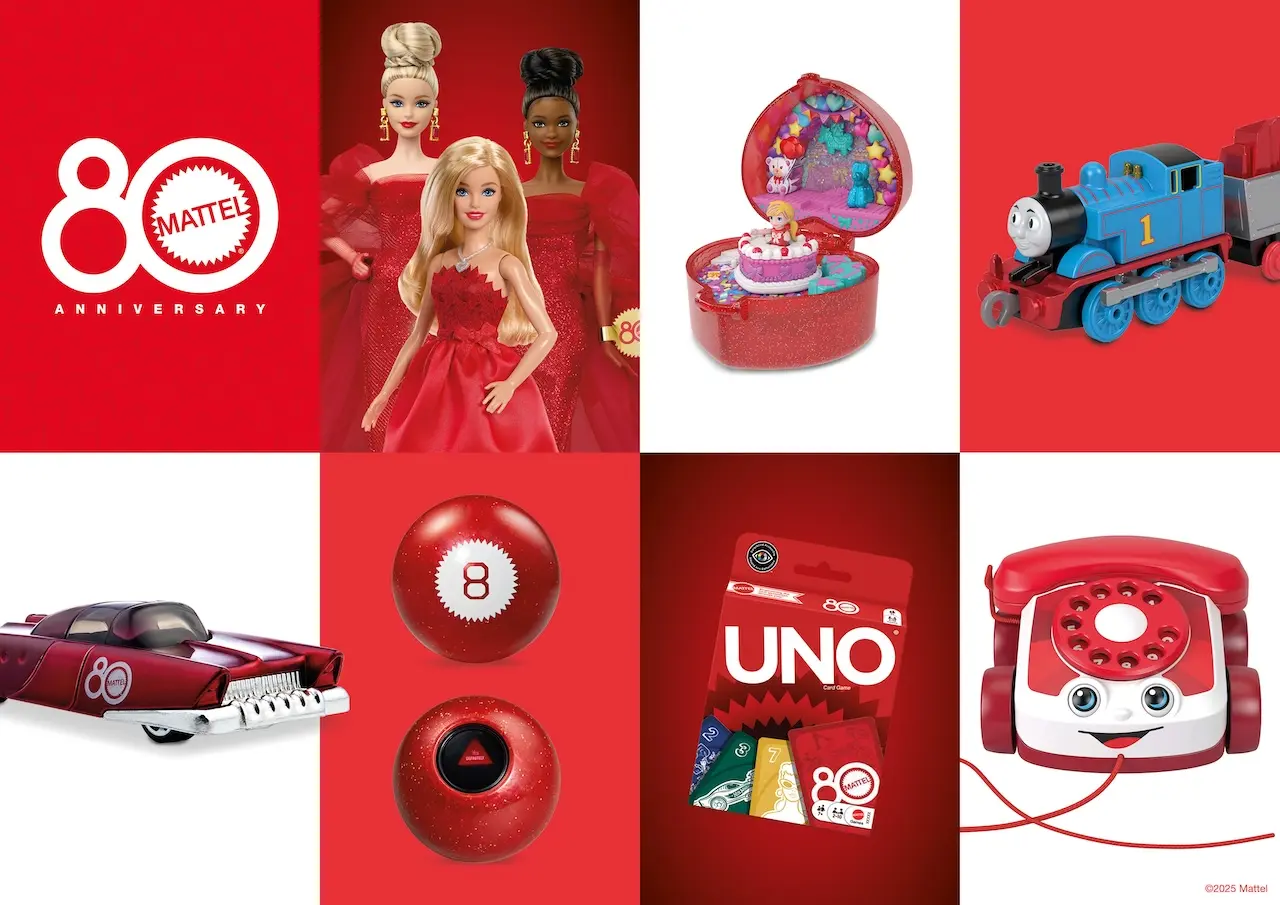 Mattel 80th Ruby Anniversary Collection