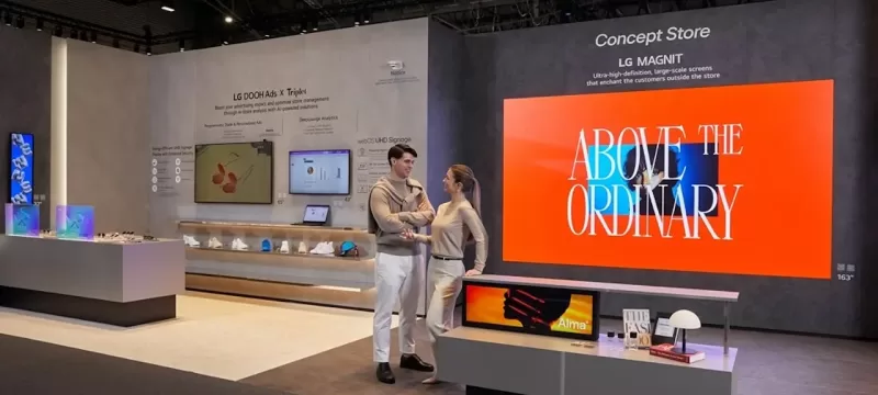 LG 2025 señalización LG Magnit