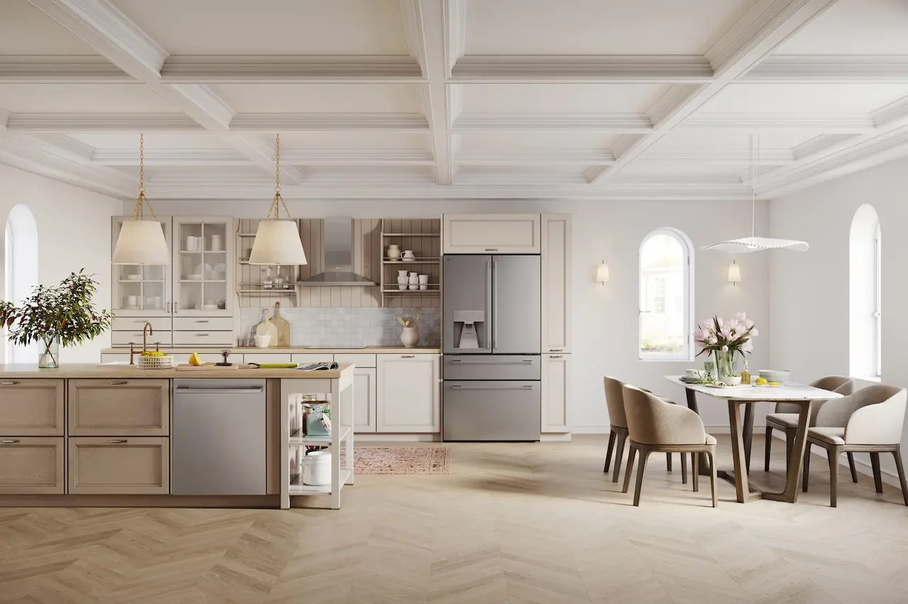 LG Fit & Max refrigerador y lavavajillas