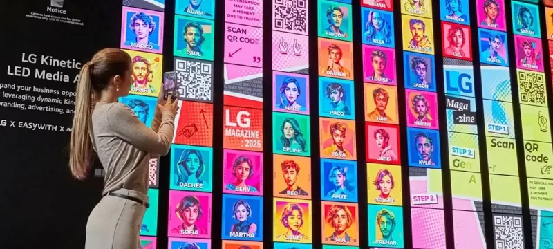 LG Kinetic LED soluciones 2025