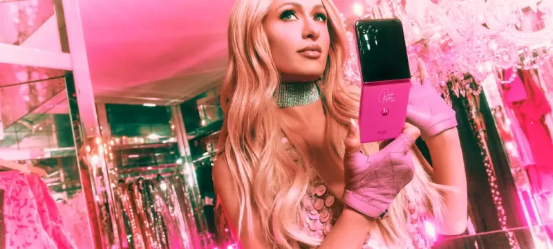 Motorola Razr+ Paris Hilton Edition