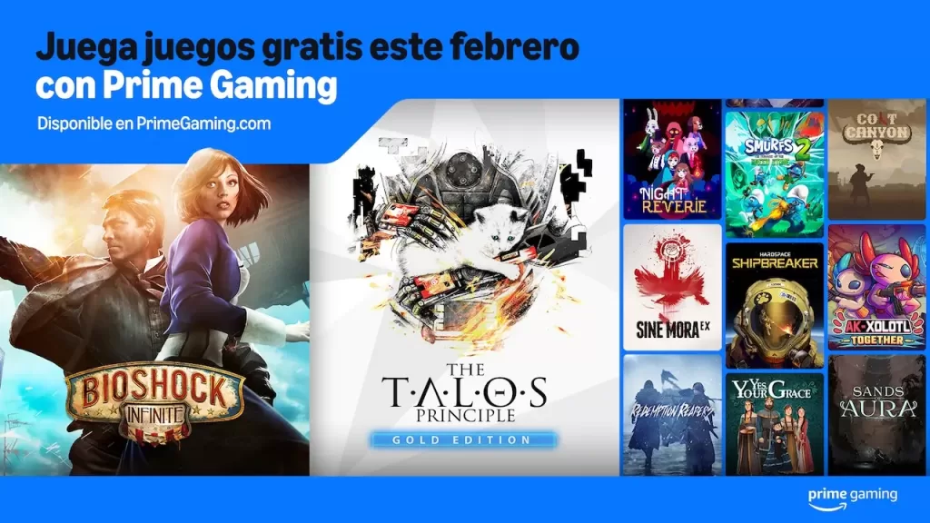 Prime Gaming febrero 2025