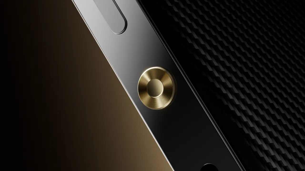 REDMAGIC 10 Pro Golden Saga Limited Edition boton