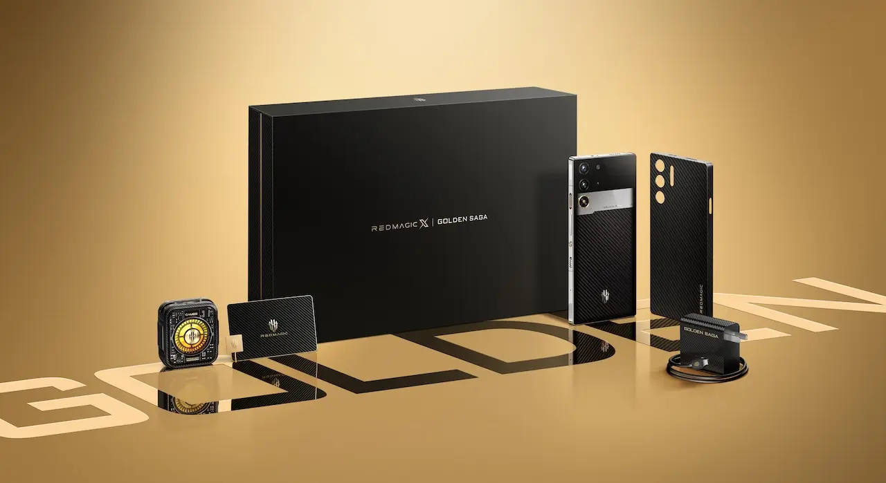 REDMAGIC 10 Pro Golden Saga Limited Edition caja regalos