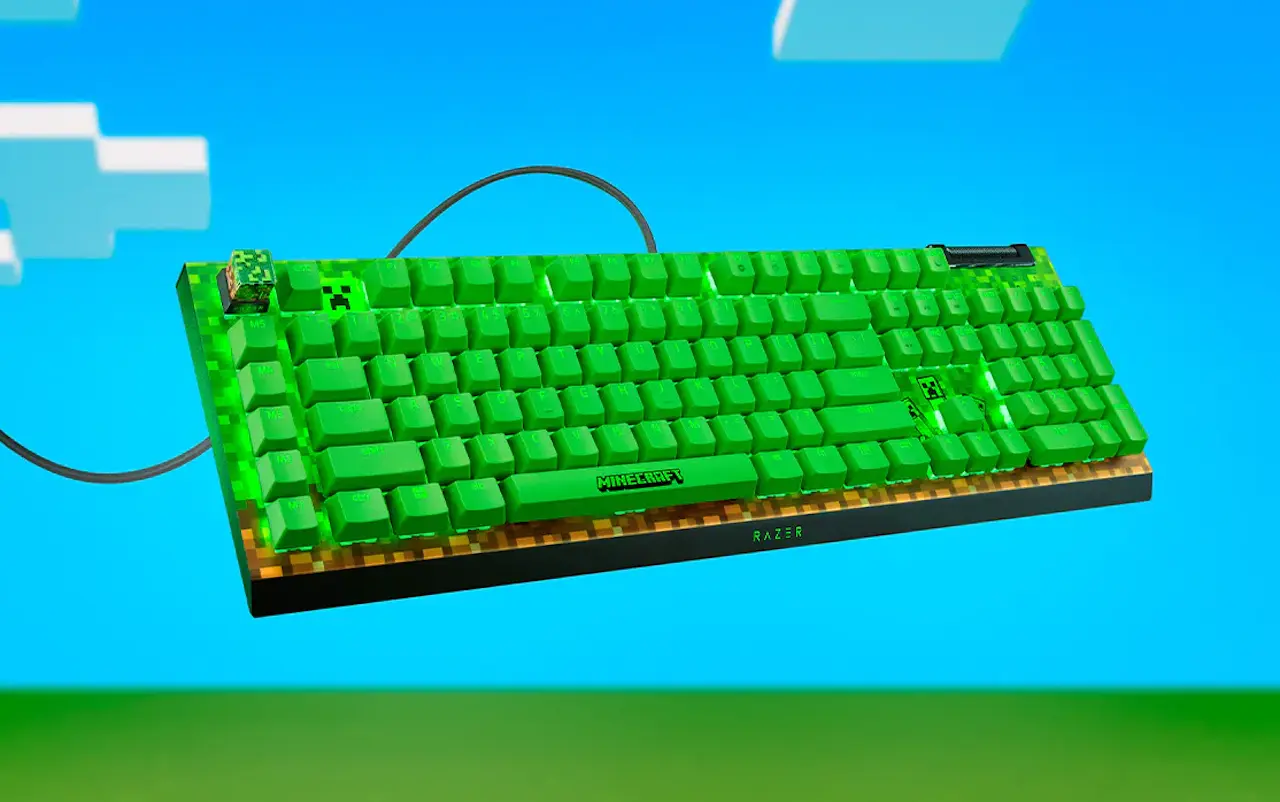 Razer x Minecraft Razer BlackWidow V4 X - Minecraft Edition