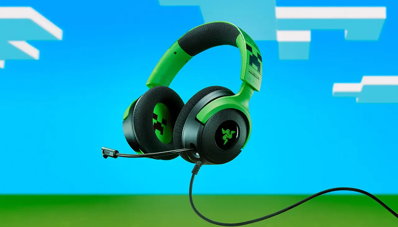 Razer x Minecraft Razer Kraken V4 X - Minecraft Edition