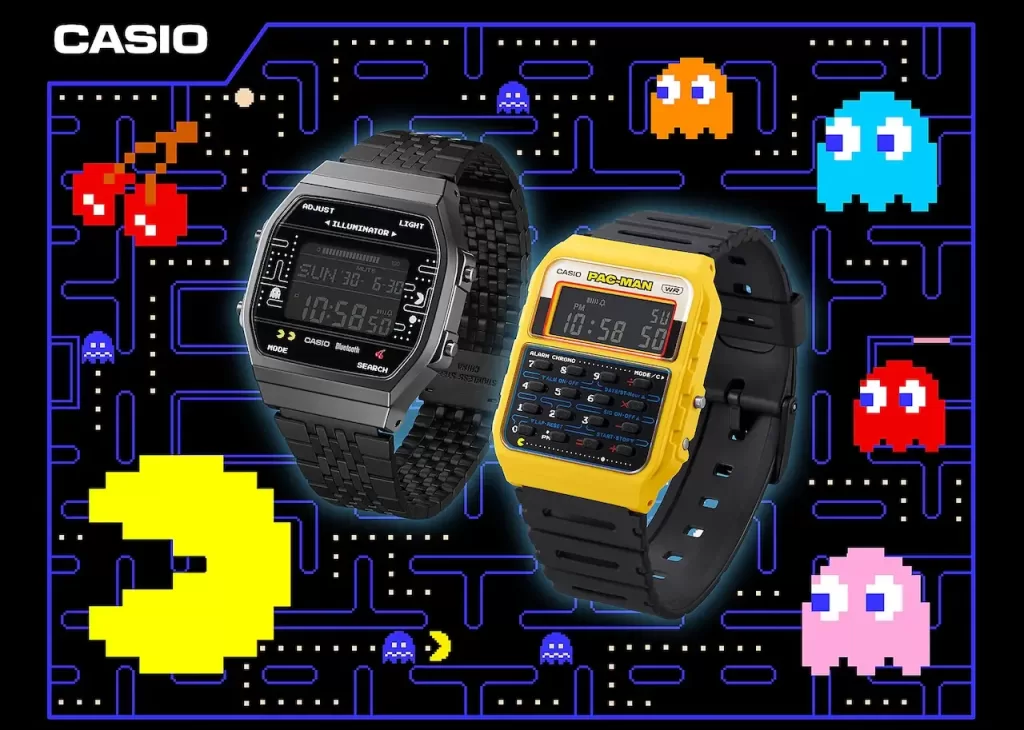 casio x pac-man 45 aniversario coleccion