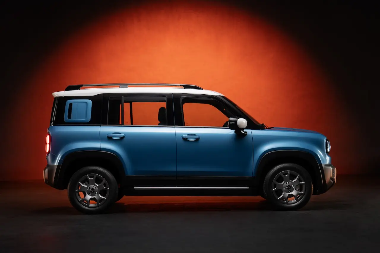 Chevrolet Spark EUV lateral