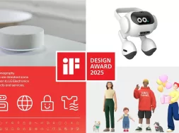 LG en iF Design Award 2025 Galardón de Oro