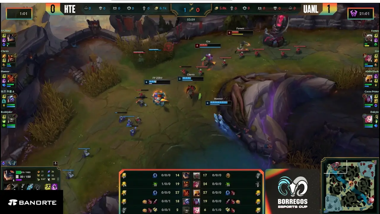 Borregos Esports Cup 2025 campeon Tigres UANL