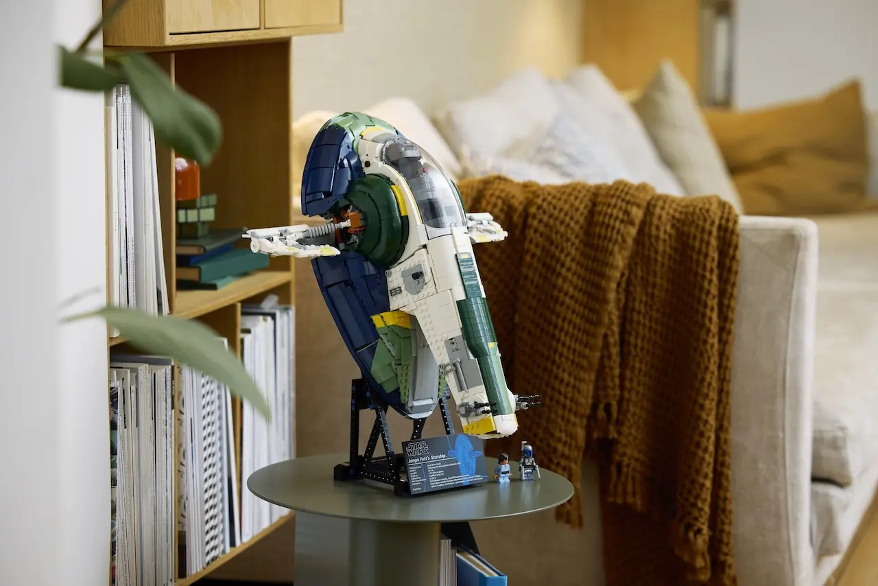 Celebrar el Día de Star Wars 2025 LEGO Star Wars Jango Fett's Firespray-Class Starship