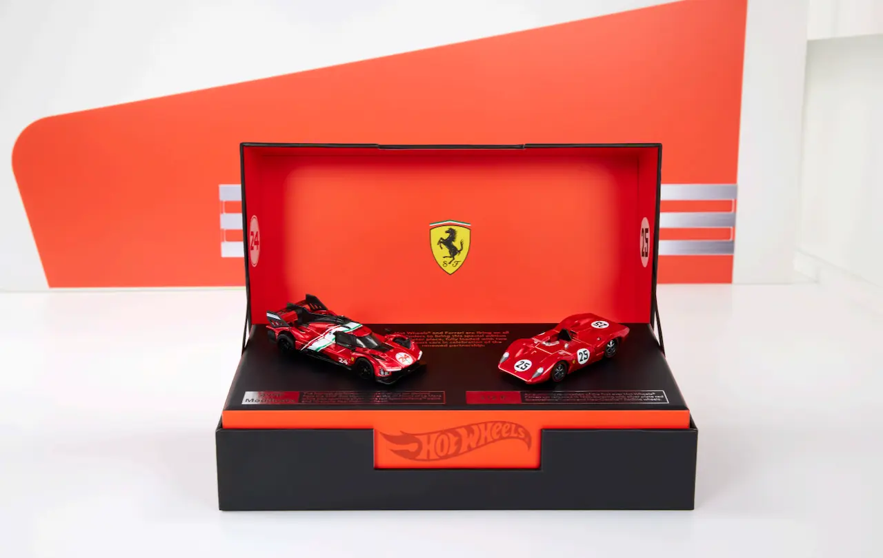 Hot Wheels x Ferrari Heritage Set