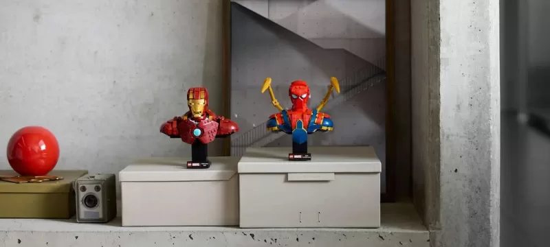 Mini bustos LEGO Marvel