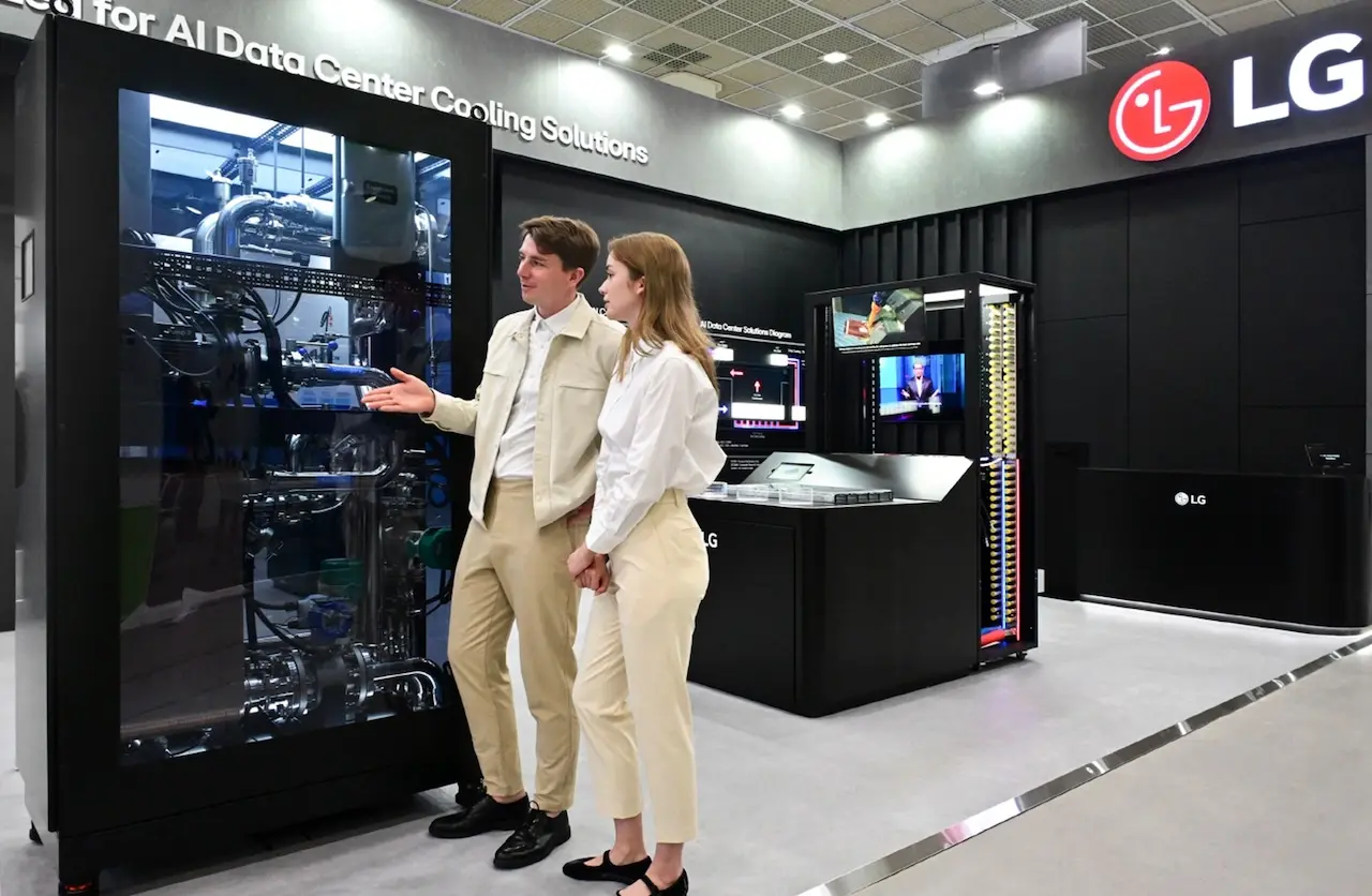 Soluciones refrigeracion LG Data Center World 2025 refrigeracion