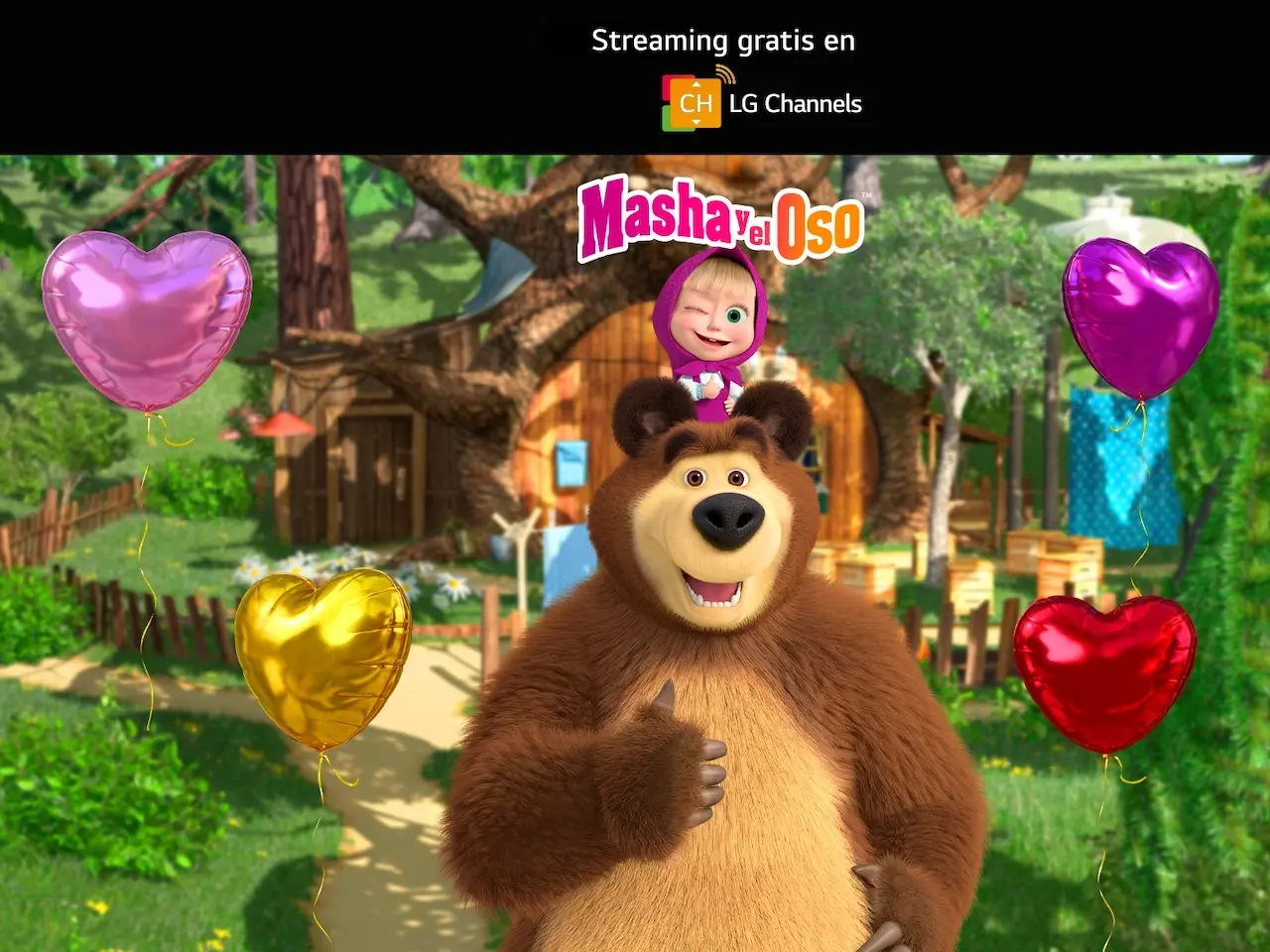 Masha y el Oso en LG Channels