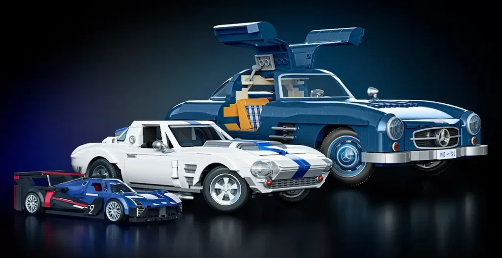 Mattel Brick Shop Hot Wheels