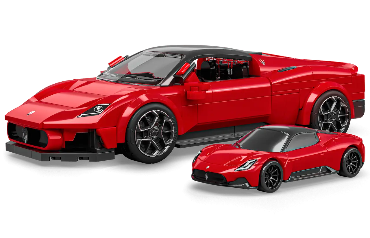 Mattel Brick Shop Hot Wheels Maserati MC20