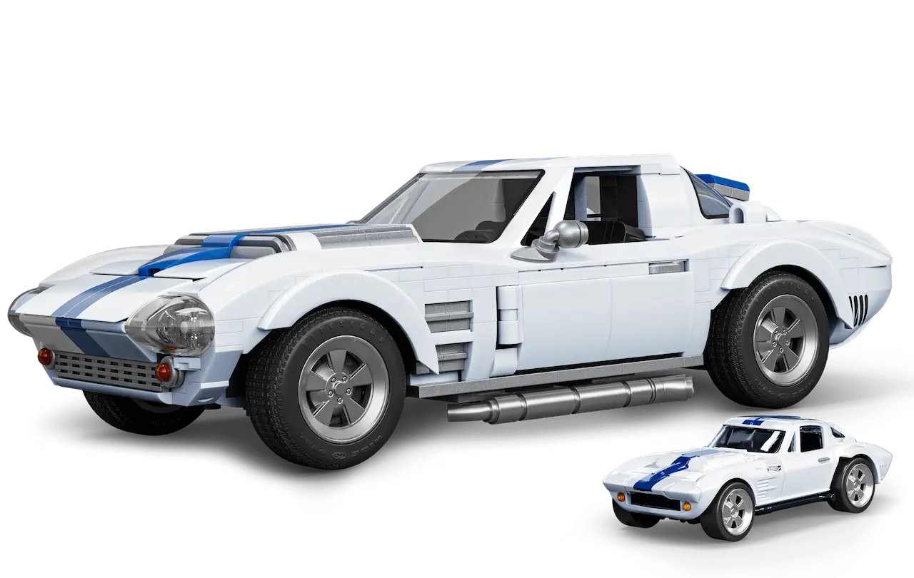 Mattel Brick ShopHot Wheels Corvette Grand Sport