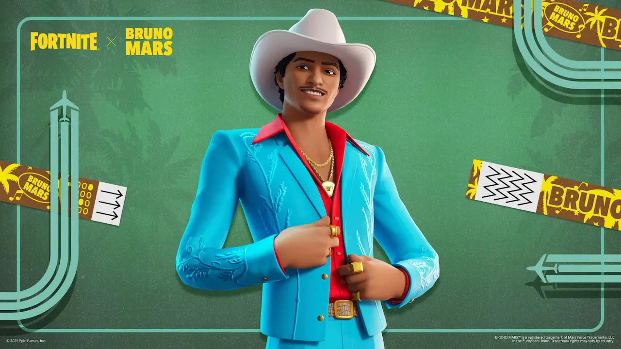 Bruno Mars Fortnite Festival Temporada 9 estilo 2