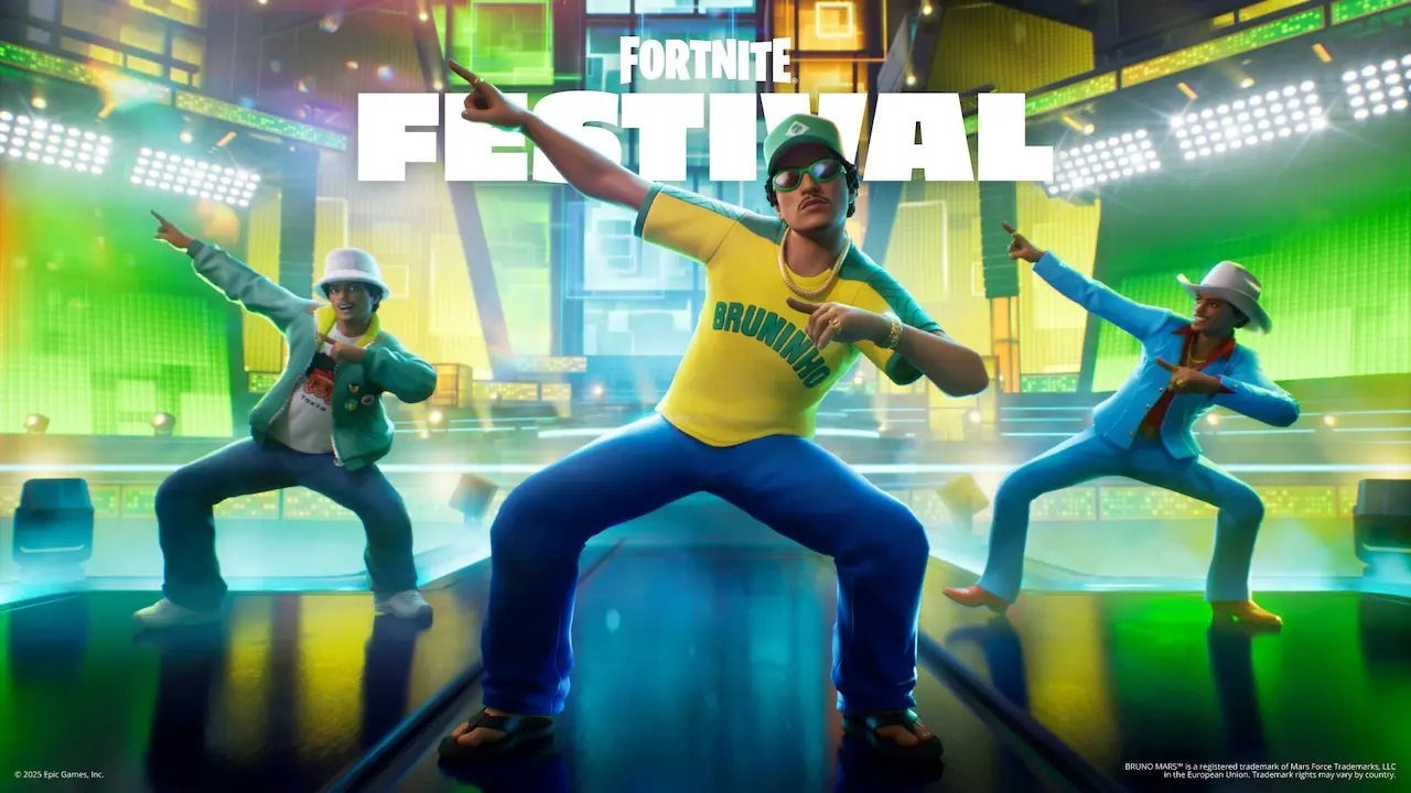 Bruno Mars Fortnite Festival Temporada 9