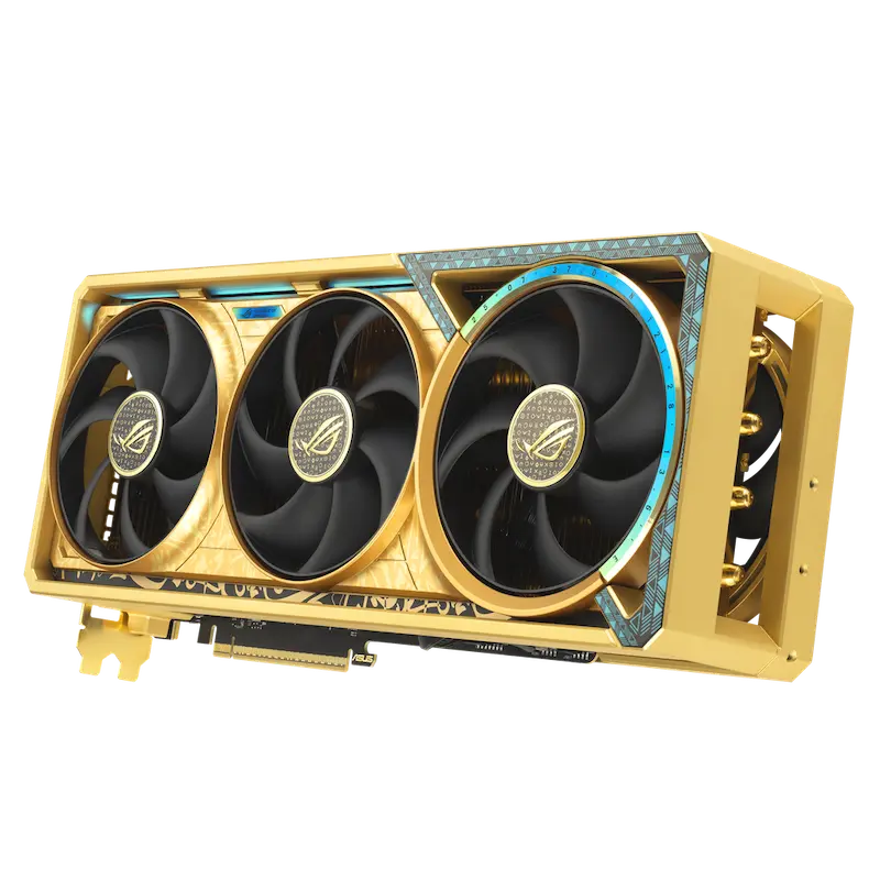 ROG Astral GeForce RTX 5080 Dhahab CORE OC Edition refrigeracion