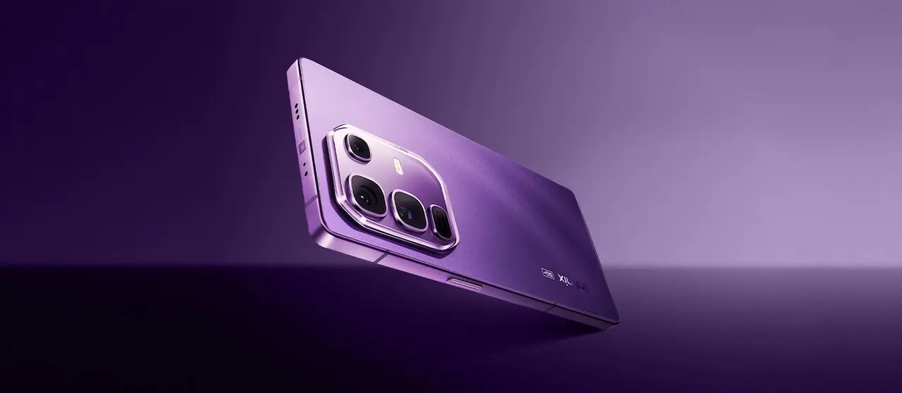 serie NOTE 50 de Infinix morado