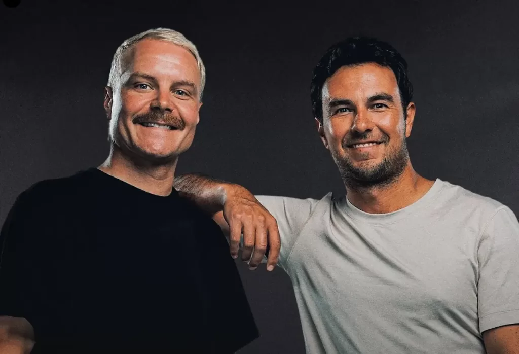 Checo Perez y Botas en Cadillac F1